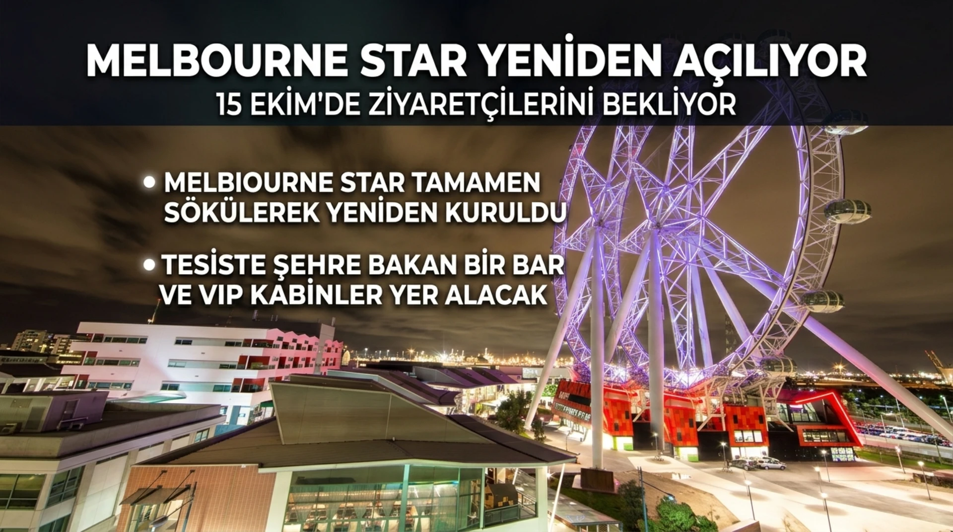 Melbourne Star Yeniden Açılıyor