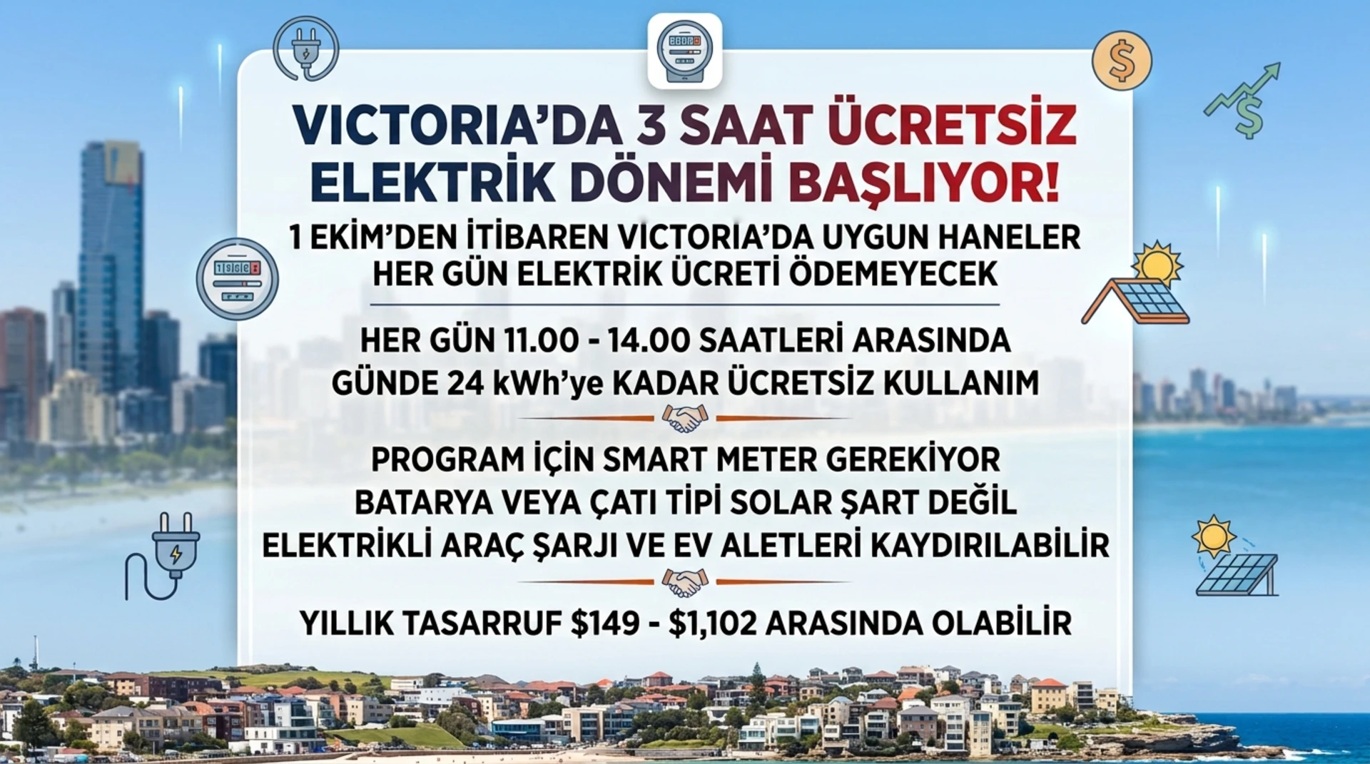 ÜCRETSİZ ELEKTRİK Sistem nasıl çalışacak?