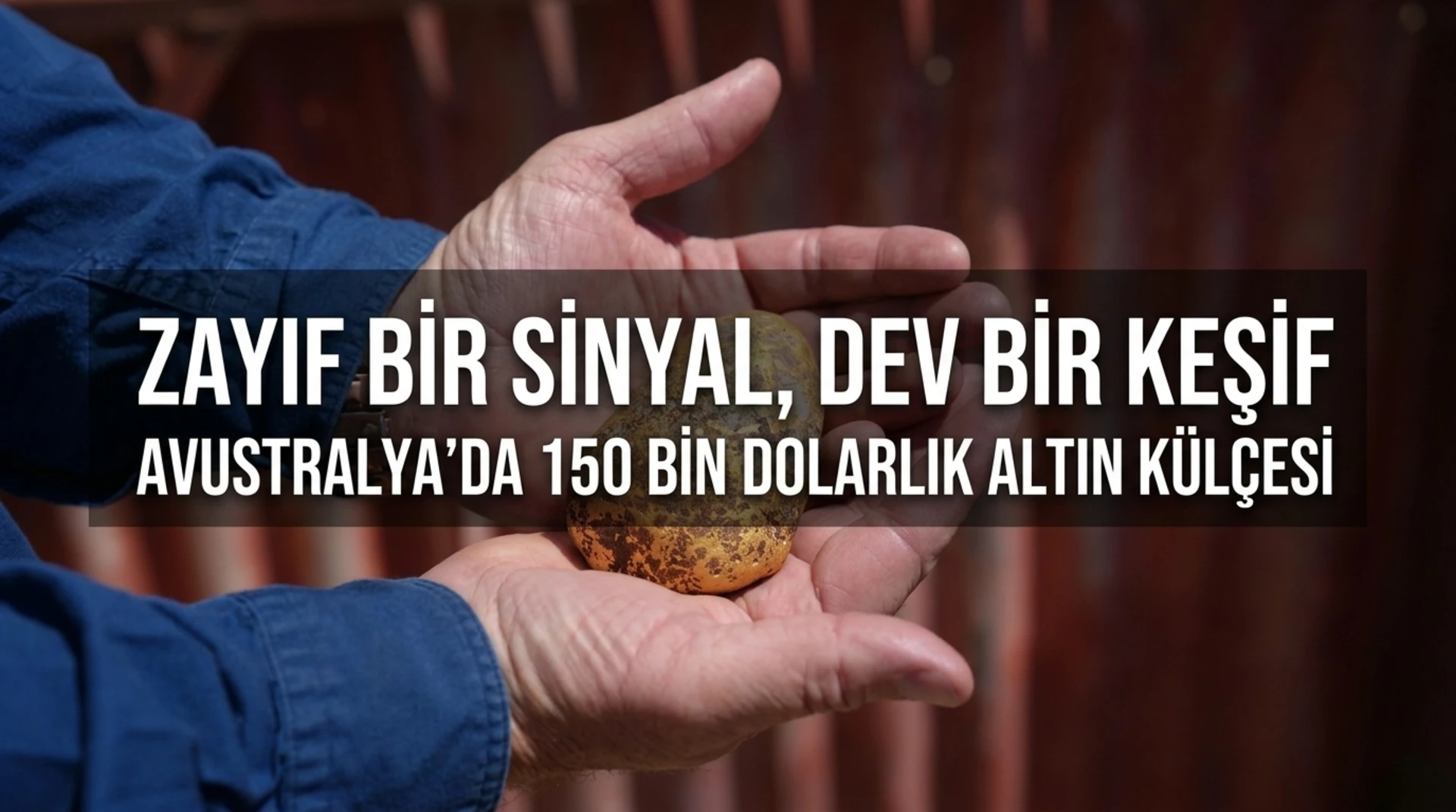Amatör Maden Arayıcısından $150 bin Altın Keşfi