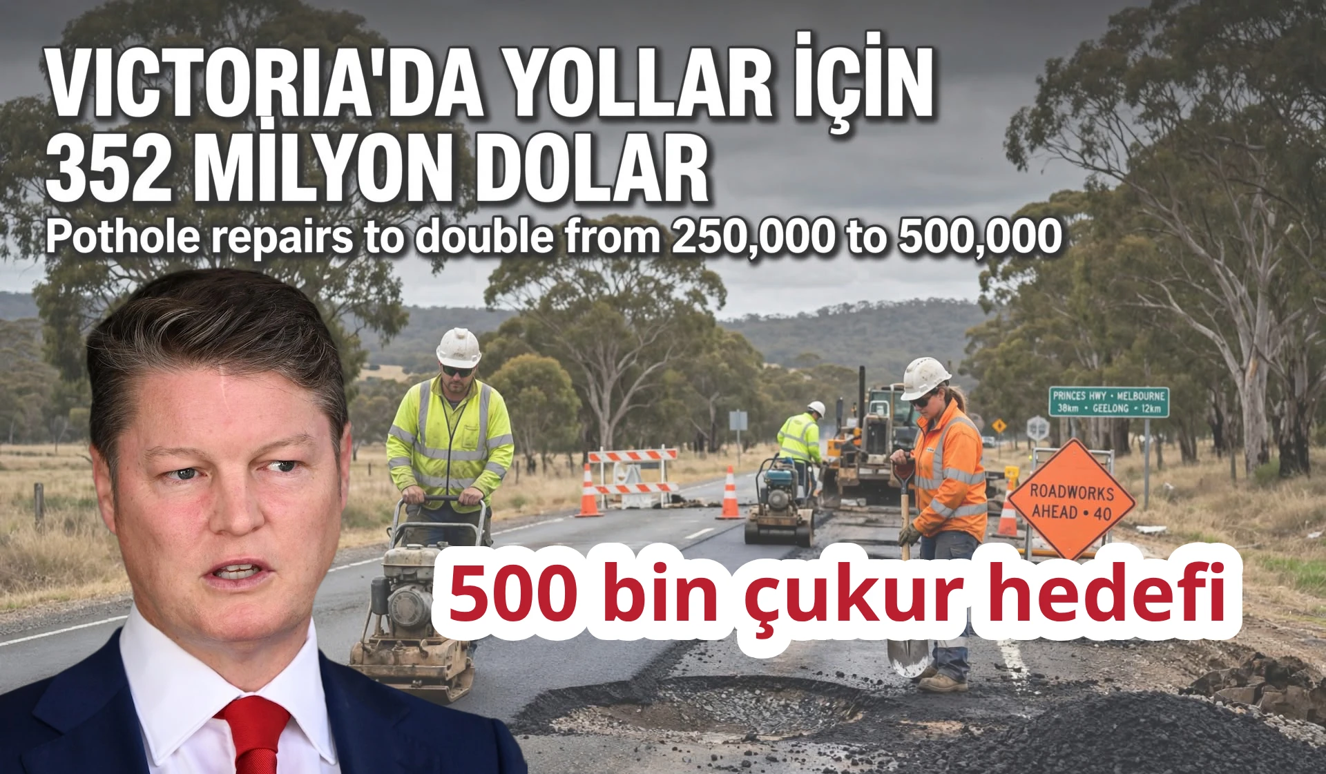 Victoria’da 500 bin çukur hedefi