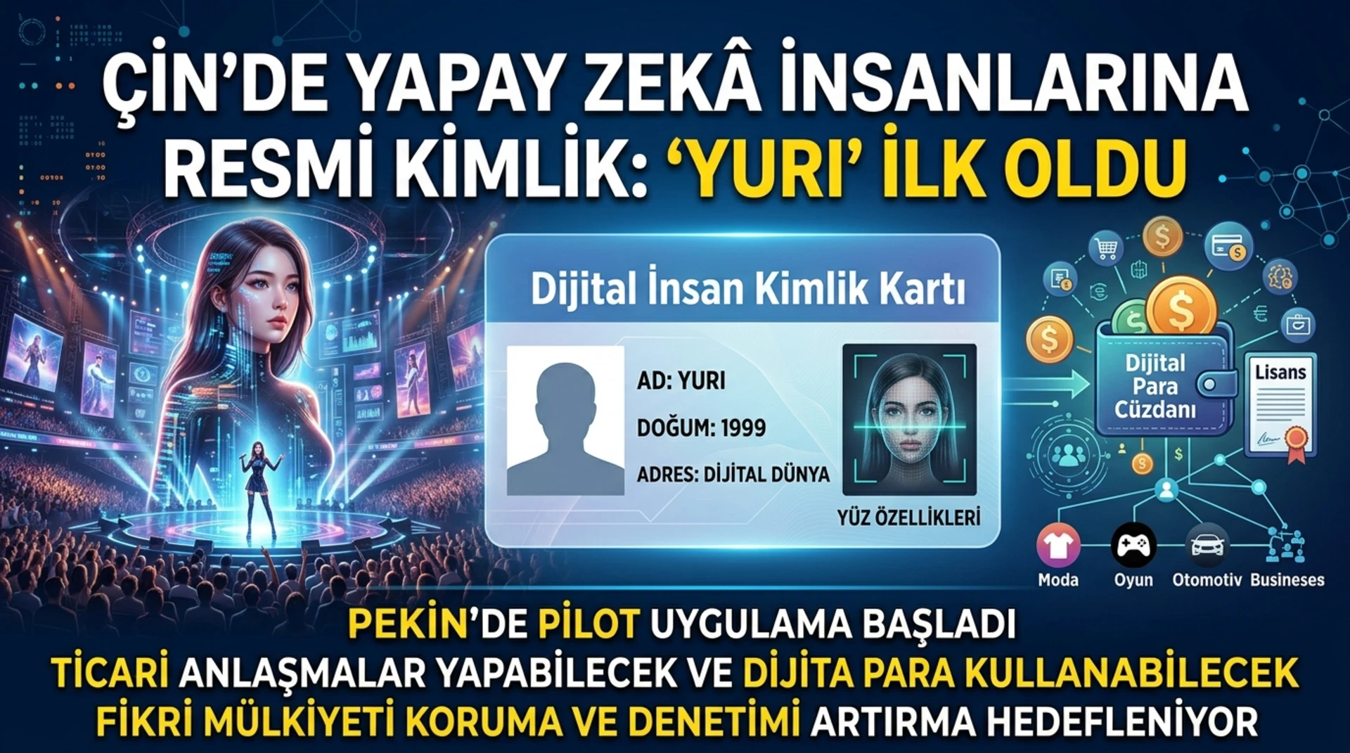 Çin, yapay zekâ insanları için kimlik vermeye başladı