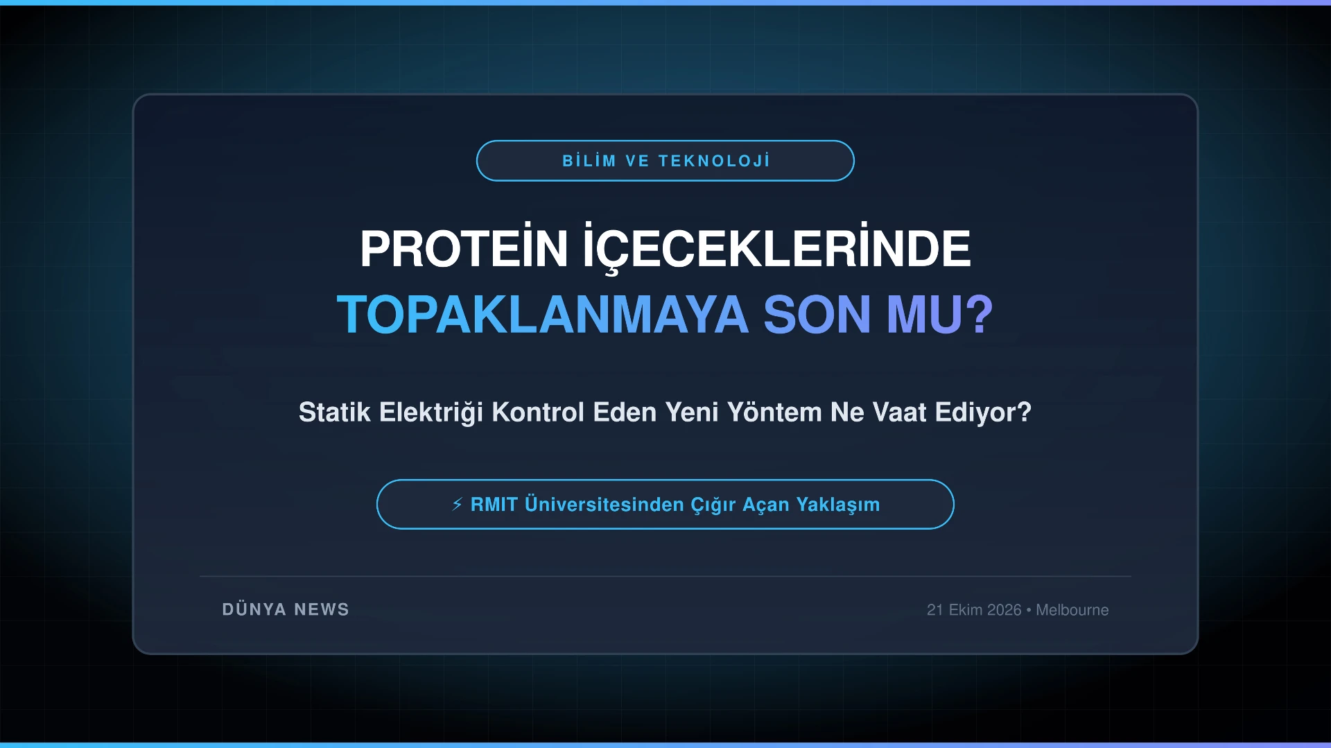 Statik elektriği kontrol etmek mümkün mü?